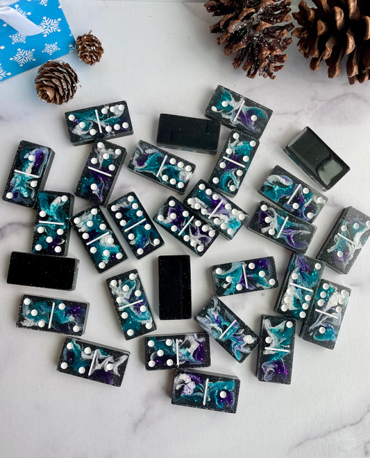 Commission Order-Galaxy Dominoes- Double 6 game