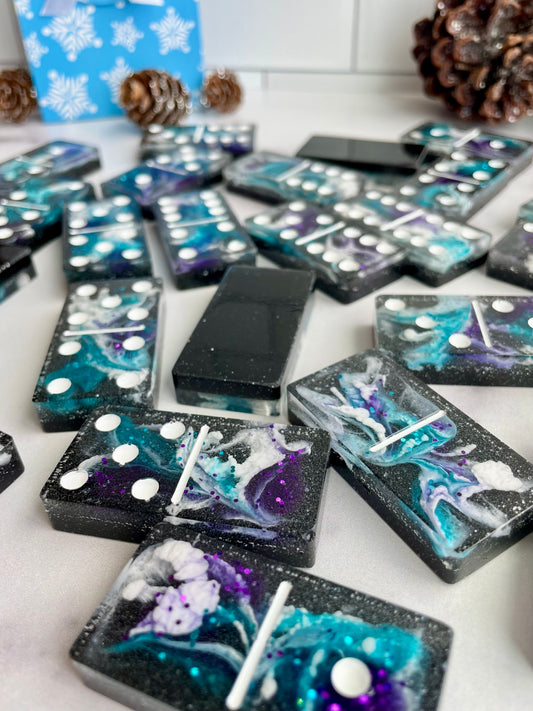 Commission Order-Galaxy Dominoes- Double 6 game
