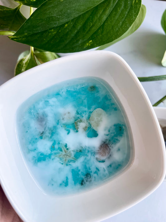 Coastal Keepsake Ceramic Trinket- Ring Dish