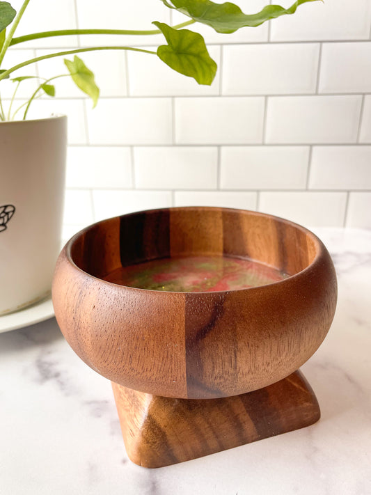 Pink Color Bloom Trinket-Ring Dish