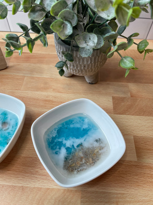 Coastal Calm Trinket Dish Duo – Set of 2- Bundle