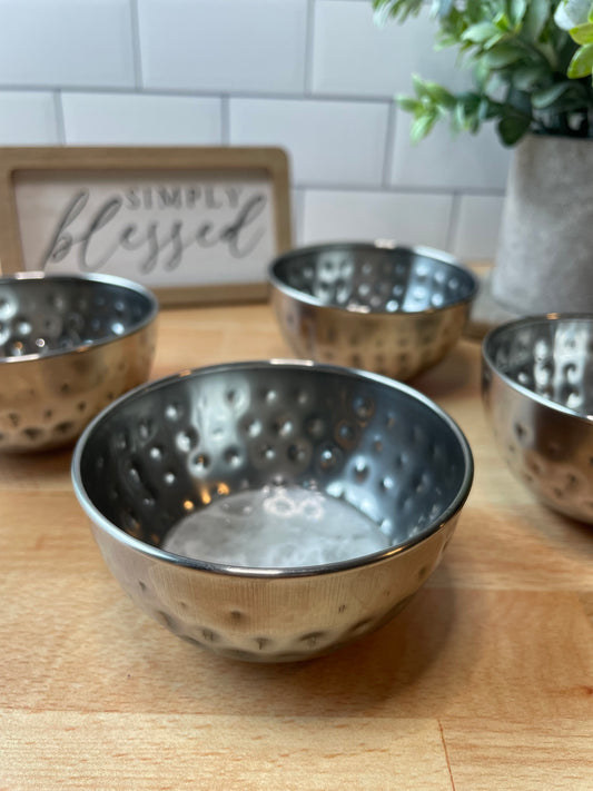 Dainty Luxe Metal Trinket Dish Bundle – Set of 4