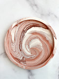 Terracotta Marble Stone Coasters – Set of 2