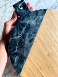 Midnight Galaxy Black Marble Charcuterie Cheese Board