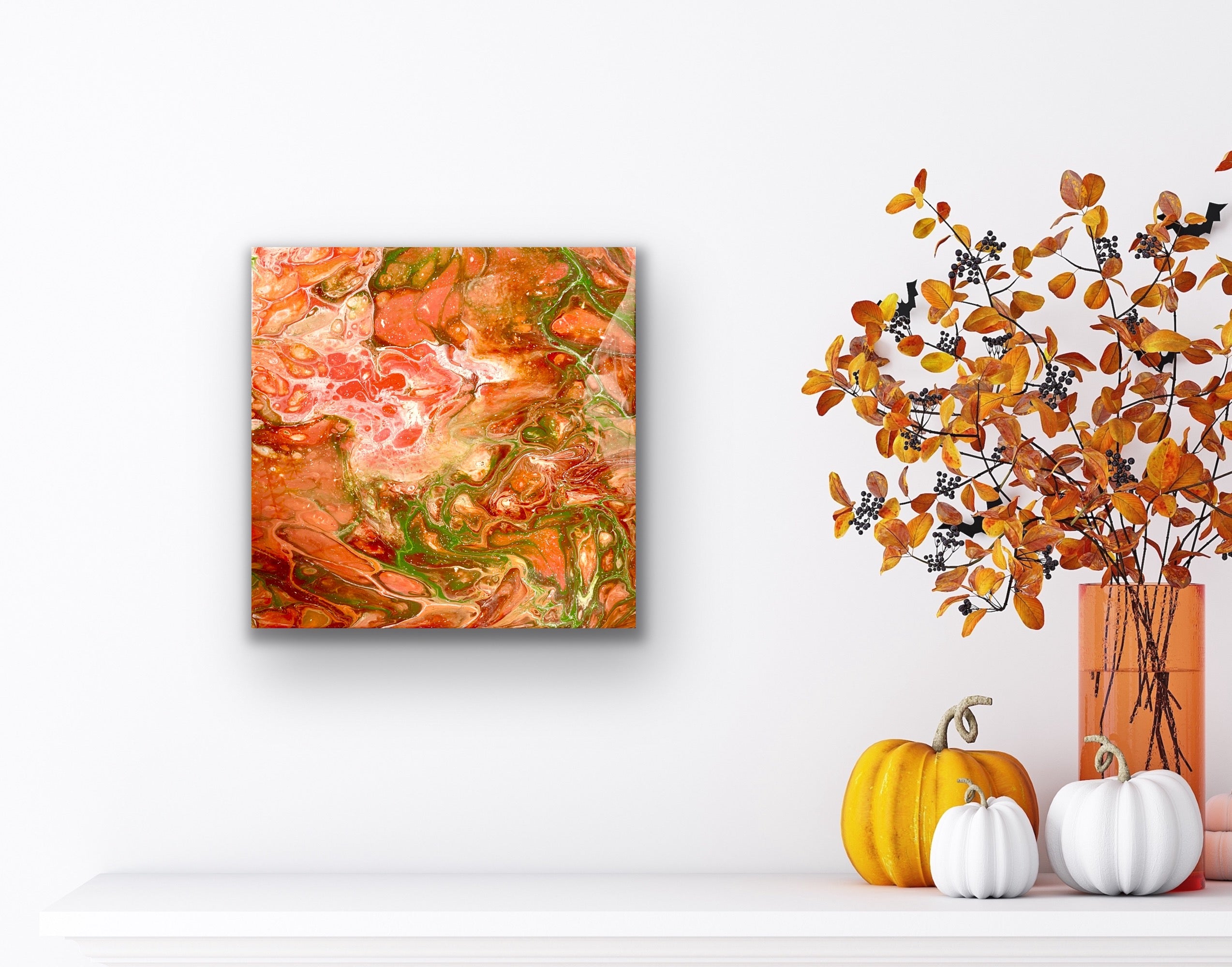 Orange Hues Wall Art