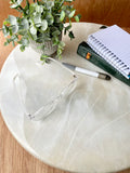 White Marble Lazy Susan