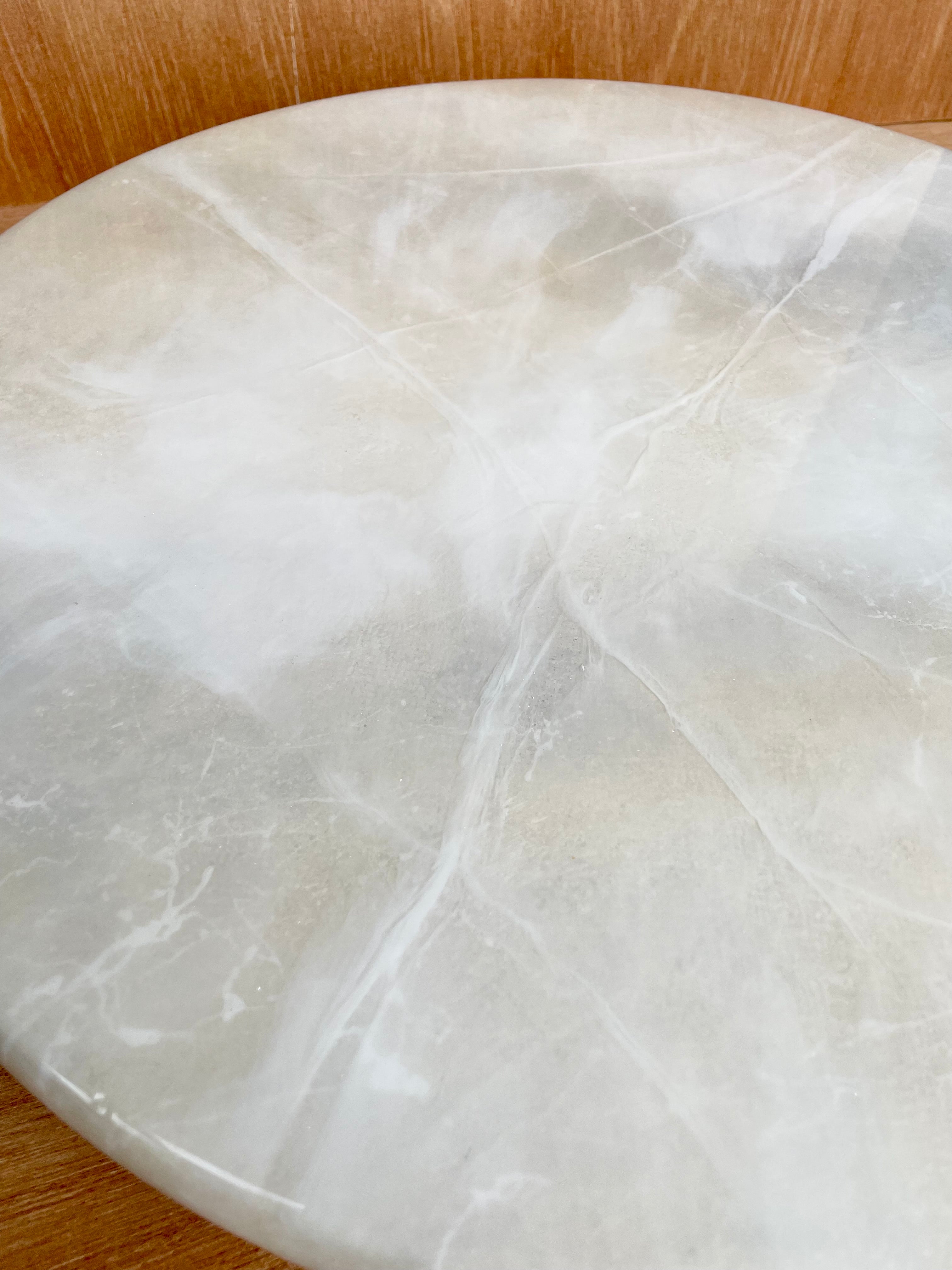 White Marble Lazy Susan