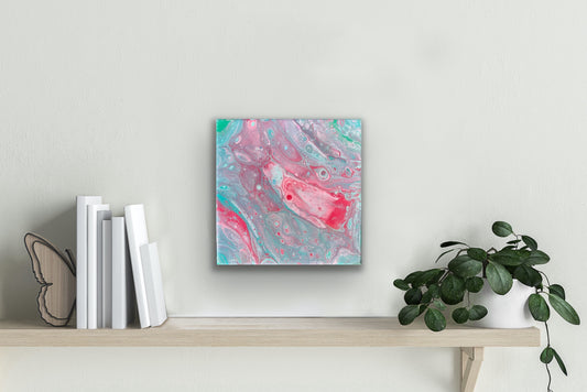 Cotton Candy Abstract Wall Art