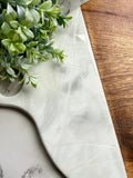 White Marble Charcuterie-Cutting Board