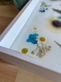 Blue Flower Serving Tray