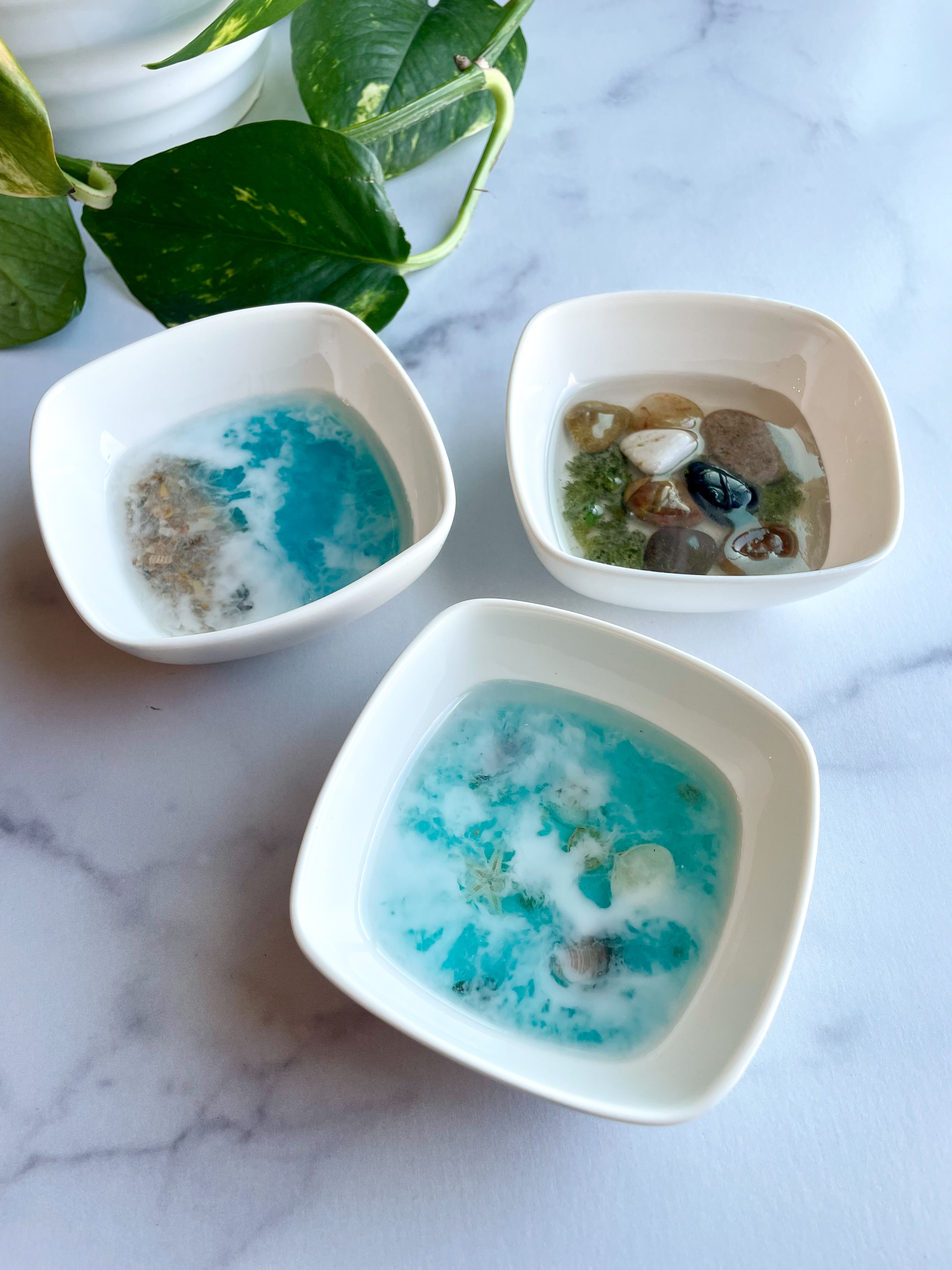 Coastal Keepsake Ceramic Trinket- Ring Dish