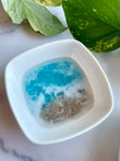 Coastal Keepsake Trinket Dish- Beach sand & Sea Shells
