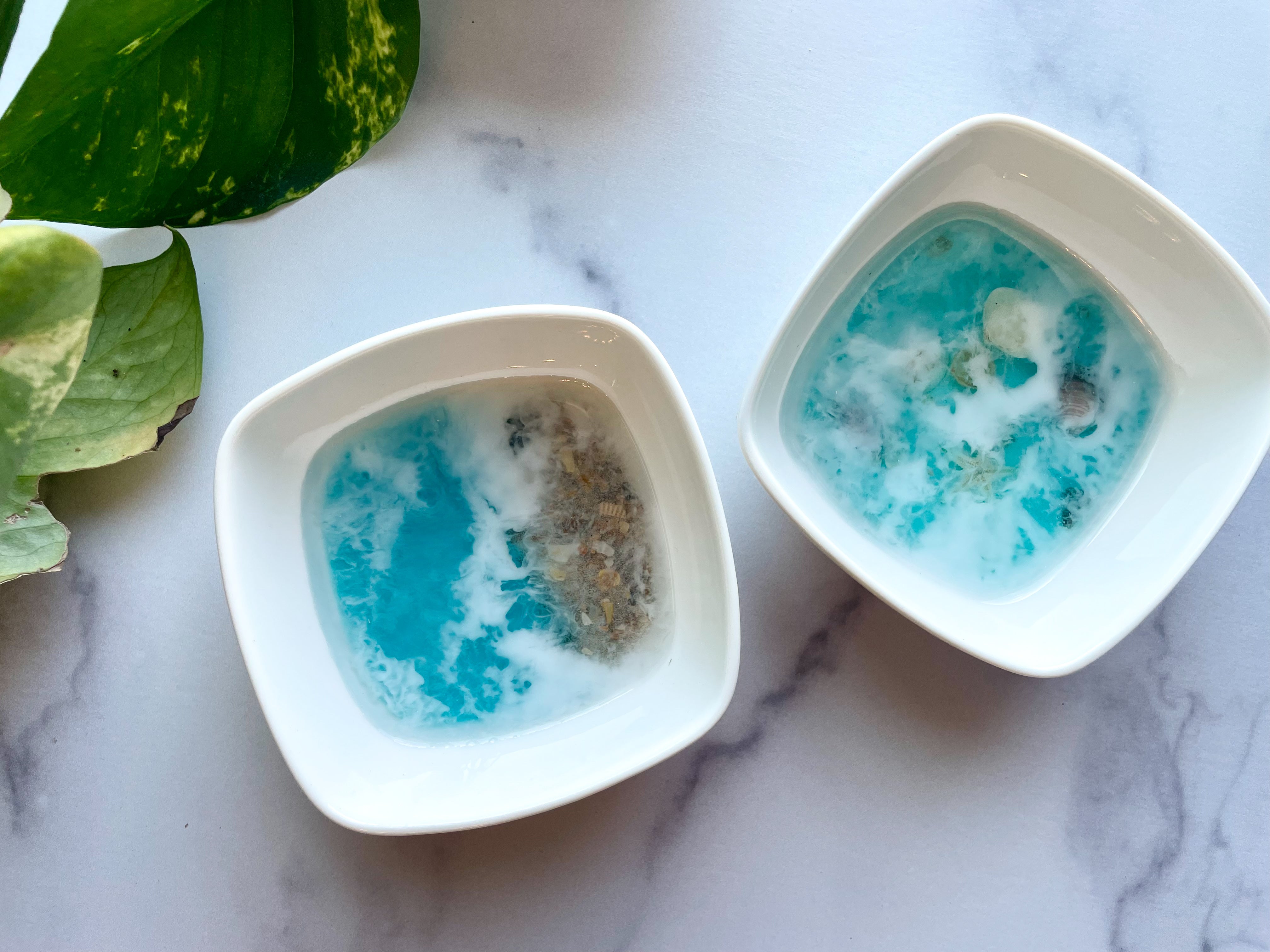Coastal Keepsake Ceramic Trinket- Ring Dish