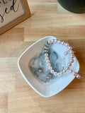Gray Marble Ring Trinket Dish