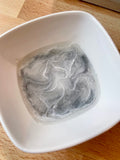 Gray Marble Ring Trinket Dish
