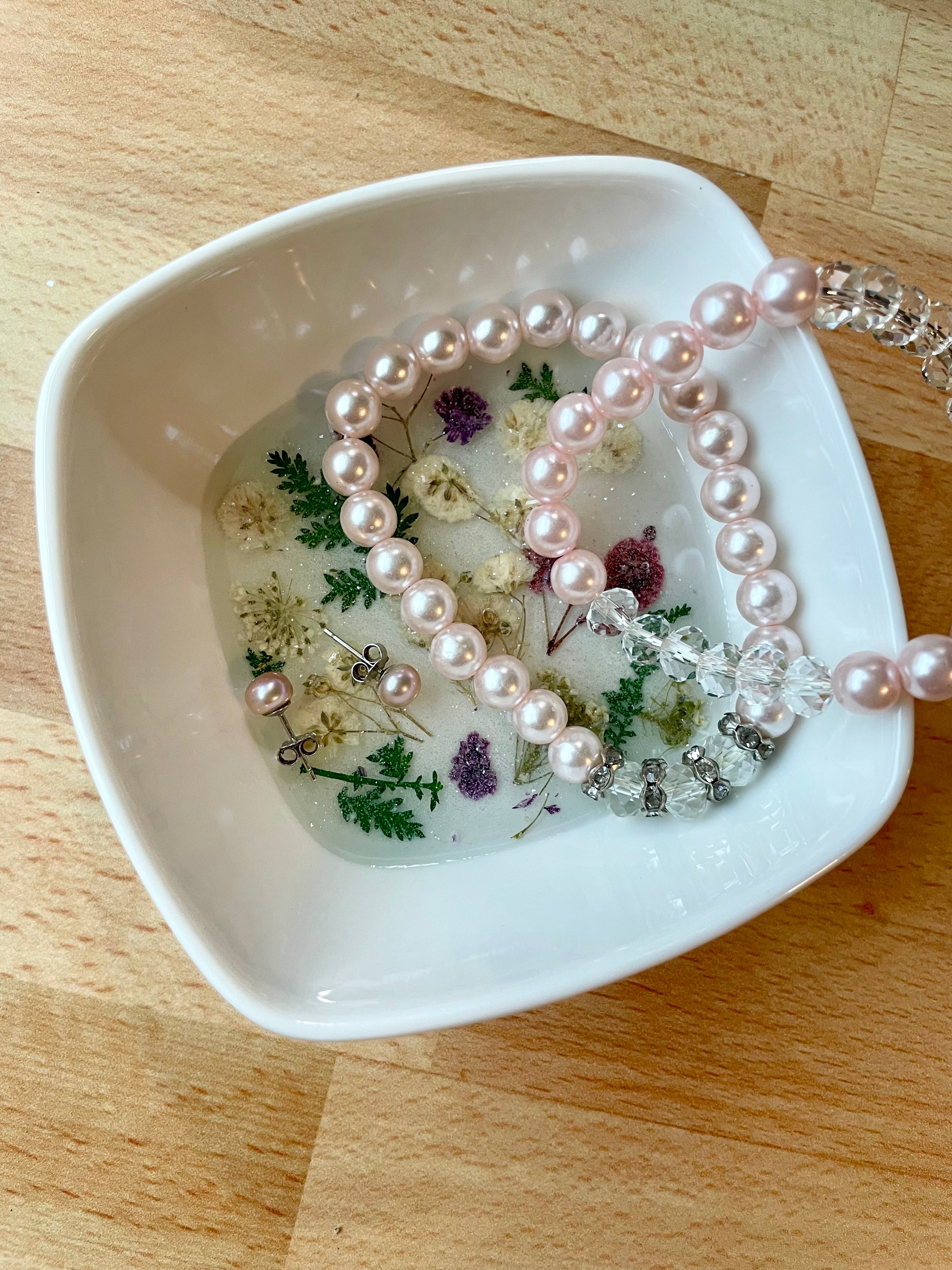 Floral Ring Trinket Dish
