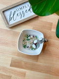 Floral Ring Trinket Dish
