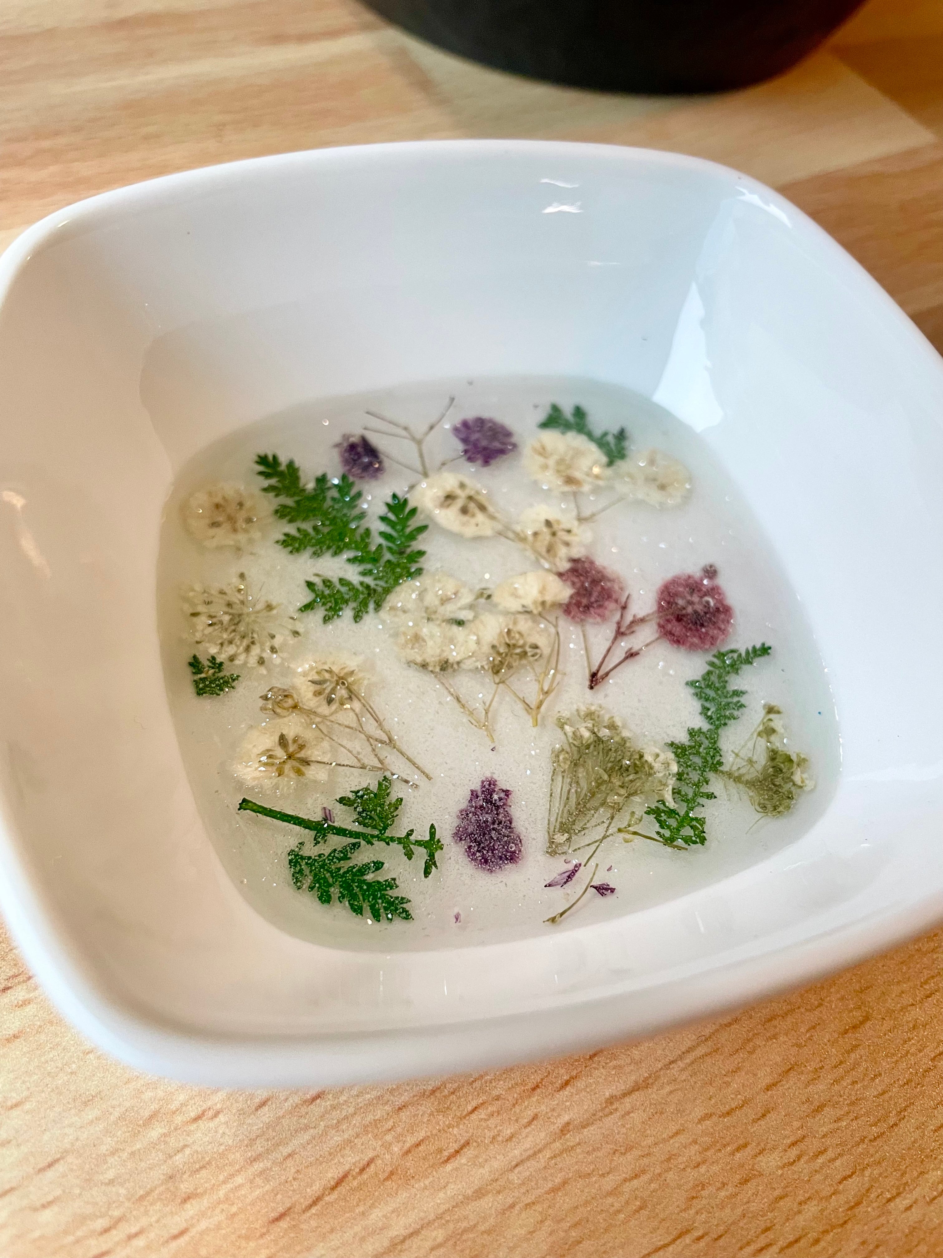 Floral Ring Trinket Dish