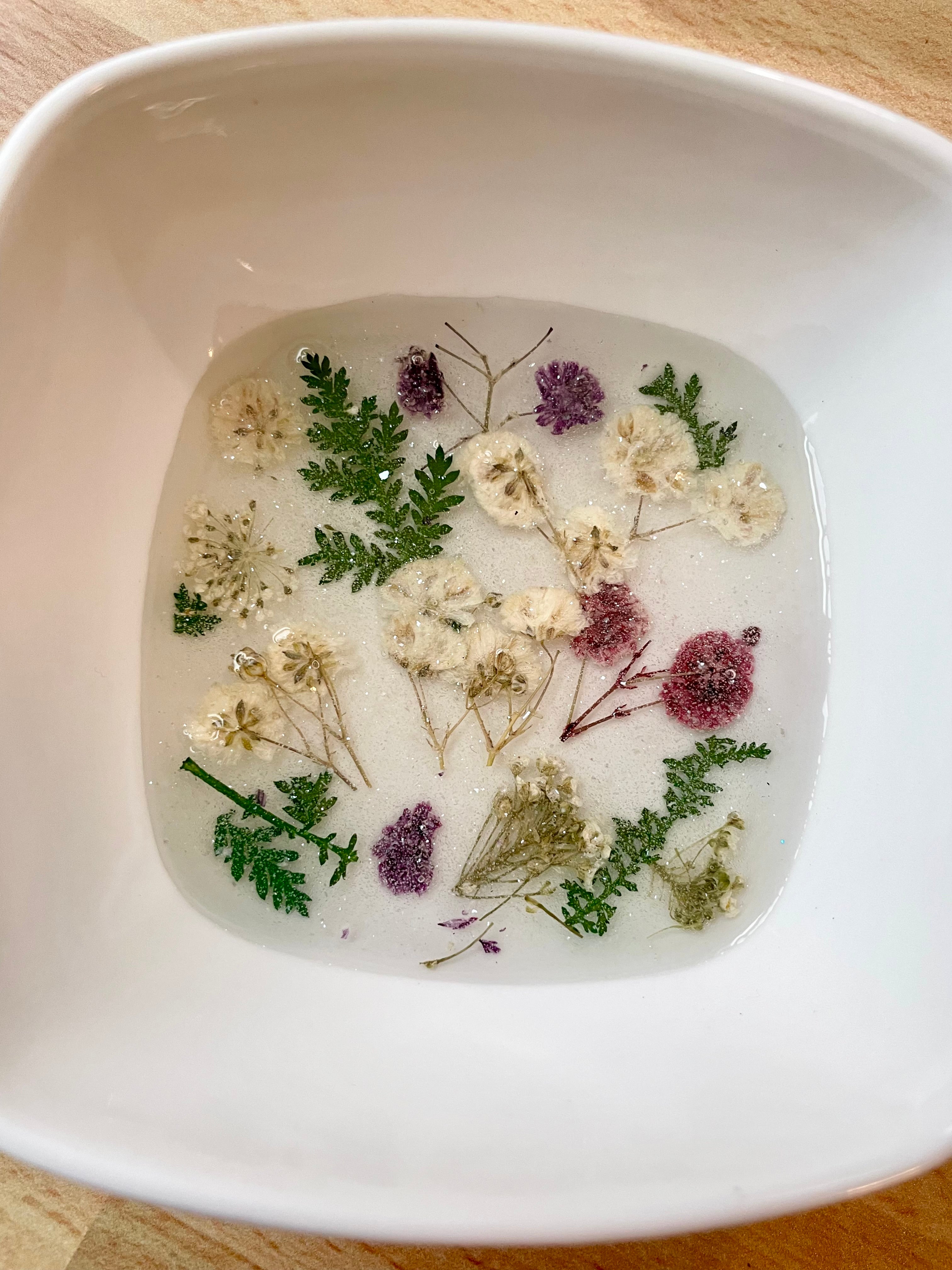 Floral Ring Trinket Dish