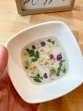 Floral Ring Trinket Dish