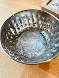 Gray Marble Metal Ring Dish