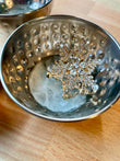 White Marble Metal Ring Dish