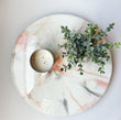 Fall-Inspired Marble Lazy Susan