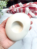Natural White Stone Tealight Holder