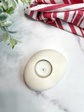 Natural White Stone Tealight Holder