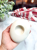 Natural White Stone Tealight Holder