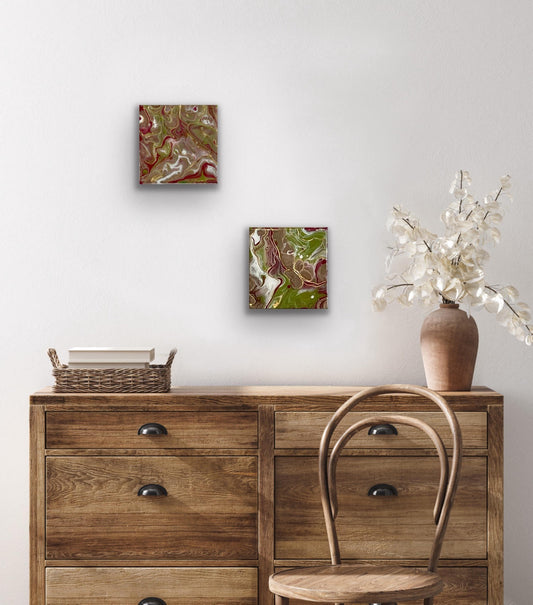 Berry and Lime Wall Art