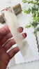 White Translucent Marble-Resin Bookmark Bundle – With Tassel- Set of 3