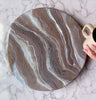 Fantasy Brown Marble Lazy Susan